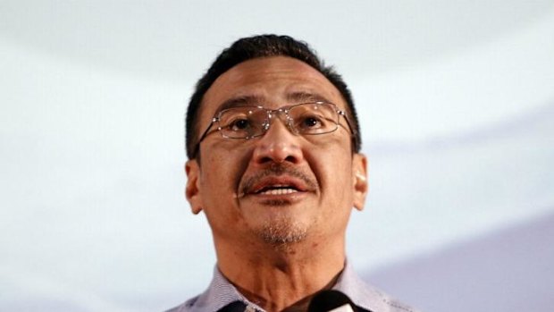 Malaysia's acting Transport Minister Hishammuddin Hussein.