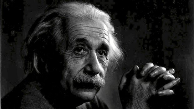 Albert Einstein pictured in 1948.