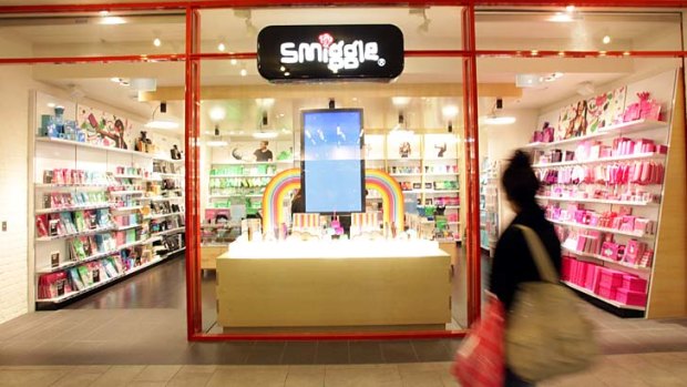 Heading overseas: Smiggle stores are set to open in the UK.