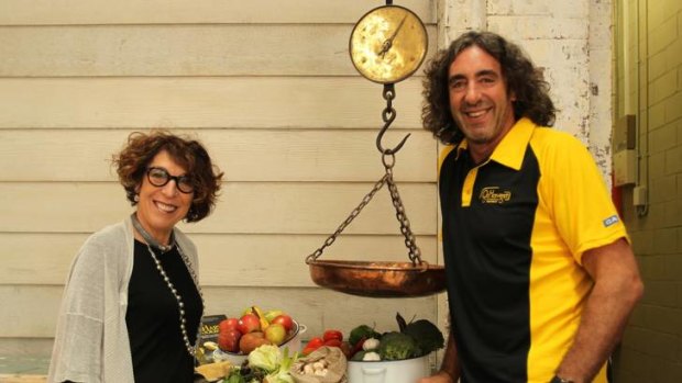 Too good for refuse &#8230; Ronni Kahn and Richard Fox urge others to use food before it's thrown away.