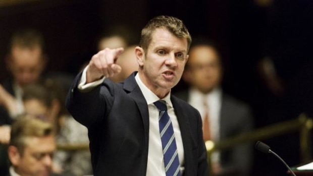Described the new federal budget as "a kick in the guts": NSW Premier Mike Baird.
