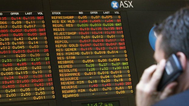 The ASX expects all trades to flow through normally after midday today.