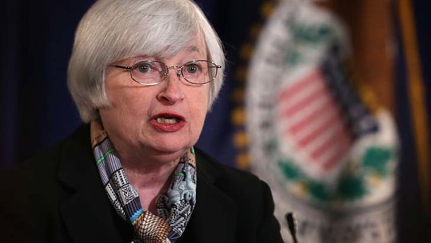 "We are not close to full employment": US Federal Reserve Chair Janet Yellen speaks in Washington, DC.