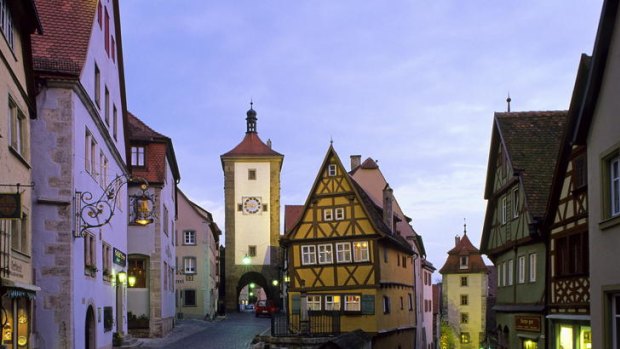 Scenic, cultural and historic interest ... the Romantic Road, Germany.