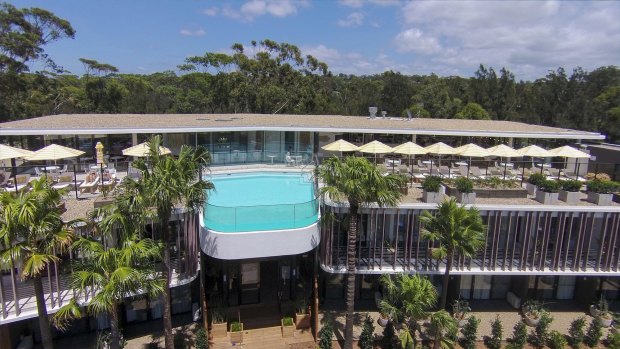 Bannisters Pavilion, Mollymook, will find many markets - the hip young crowd on the weekends, retirees during the week, couples looking for a chic escape at any time.