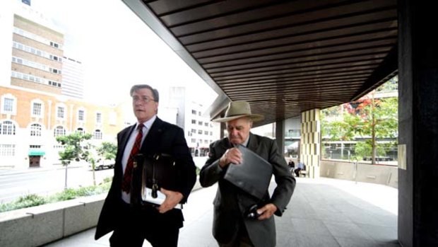 Told to repay $413,869 ... Crane leaving court in 2009.