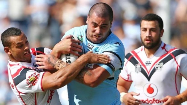 Unresolved: Andrew Fifita and the Bulldogs are yet to come to a resolution.