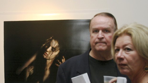 On show... art enthusiasts view Bill Henson's work at Roslyn Oxley9 Gallery.