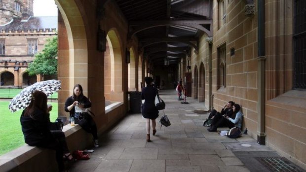 The University of Sydney says that claims of soaring fees in a deregulated system are "wildly exaggerated".
