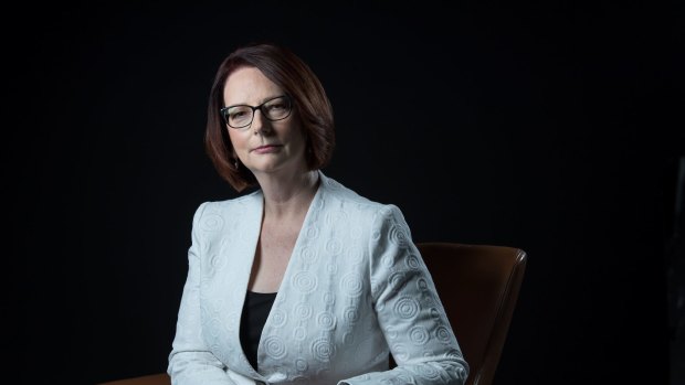Former prime minister Julia Gillard says she is hopeful of helping make the path for women easier in the future.