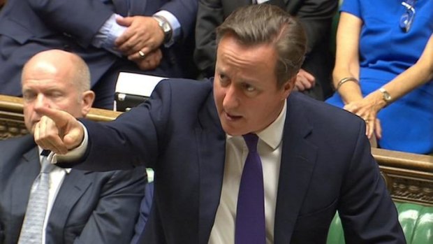 British PM David Cameron: "Is there a threat to the British people? The answer is yes."