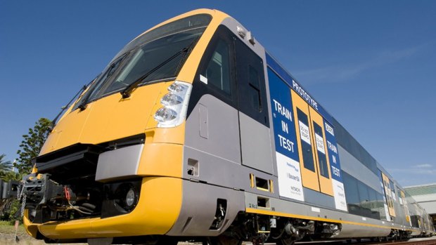 Two-week extension ... RailCorp's new Waratah trains have been further delayed.