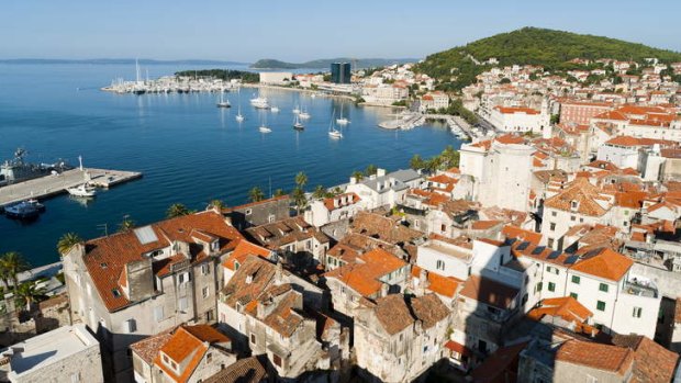 Coastal classic: The Croatian city of Split.