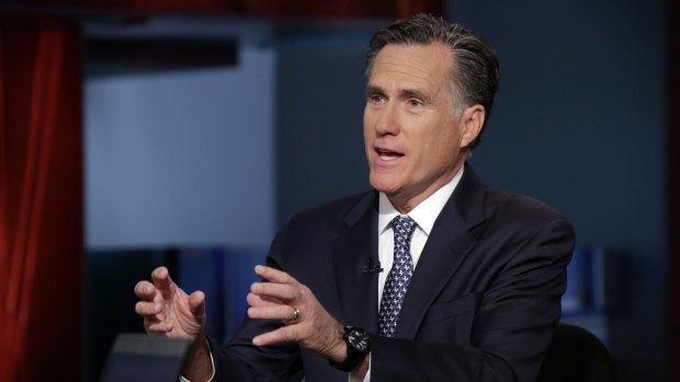 Mitt Romney has critcised Donald Trump, calling him a "fraud".