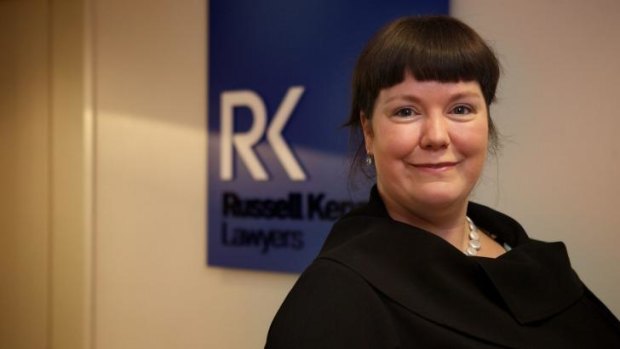 Found her niche: Kate Bartlett swapped from physics to law studies at Victoria University and went on to win an award for academic excellence. She is now a commercial lawyer.