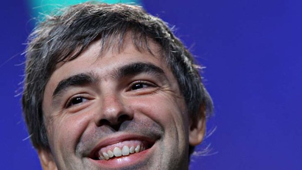 Larry Page, co-founder of Google.