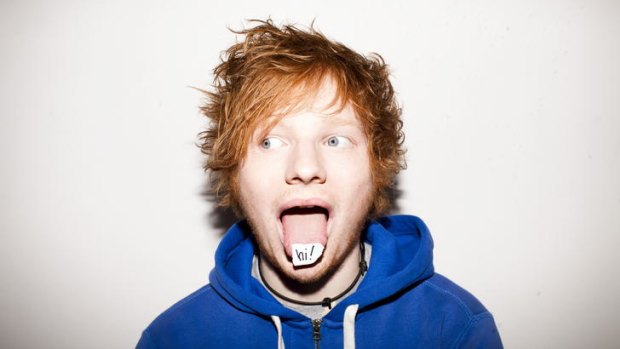British singer-songwriter Ed Sheeran has enjoyed a rapid rise up the music charts.