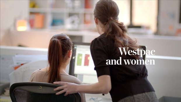 Westpac is hoping a multimillion-dollar ad campaign will turn women's heads.