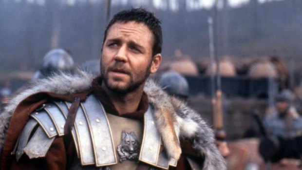 Russ rebuffed ... did being overseas while filming <i>Gladiator</i> cruel Crowe's chances of an Aussie passport?