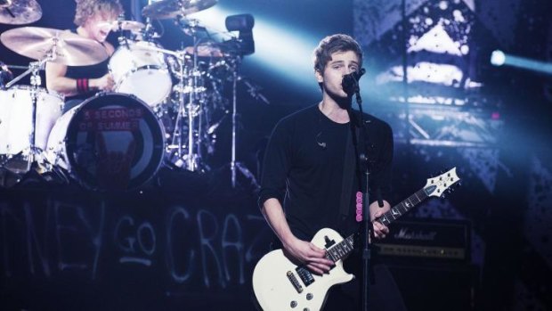 5 Seconds of Summer open their Australian tour at Sydney's Allphones Arena on Saturday.