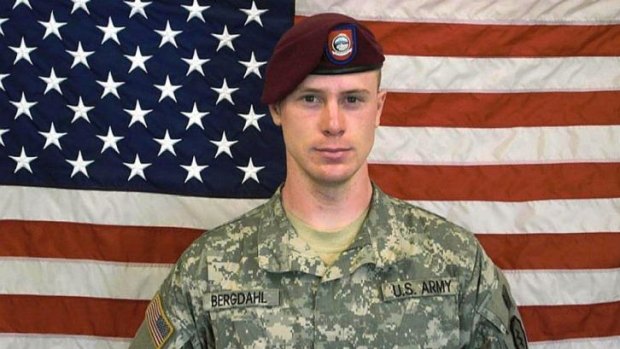 Back on active duty ... Private First Class Bowe Bergdahl, before his capture by the Taliban on June 30, 2009.