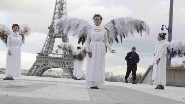 The carnival atmosphere of street acts and political activists that has accompanied previous global climate summits is threatened by the current state of emergency in Paris.