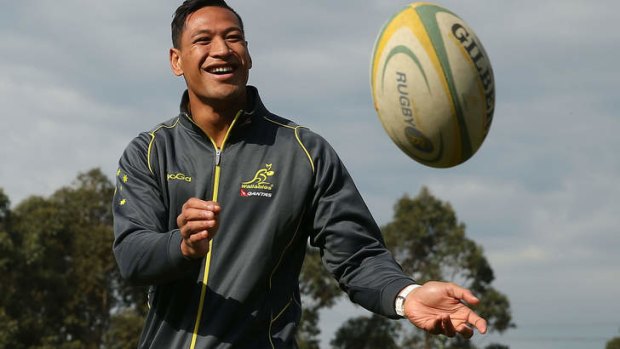 Welcome: Israel Folau is a great addition.