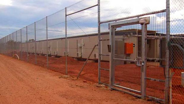 Payments ordered for asylum seekers . . . Curtin Immigration Detention Centre in Western Australia.