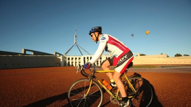 The Prime Minister's well-known love of cycling has captured the attention of Russia's Australian embassy.