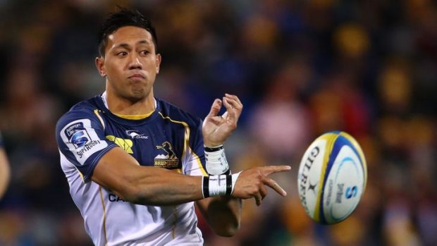 The real deal: Brumbies playmaker Christian Lealiifano is set to play in the National Rugby Championship.