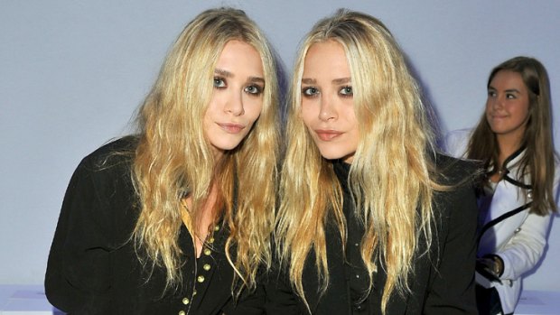 Similar but different ... Olsens describe themselves as "mirror twins".
