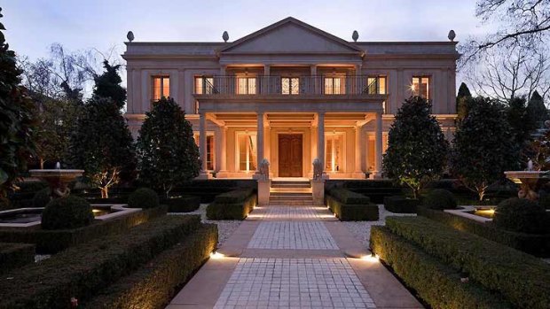 Sold for $15 million ... Toorak estate.