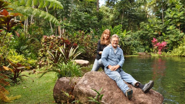 Friends of nature: Alan and Susan Carle.