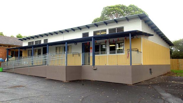Education kit &#8230; today's demountables have a more permanent air, such as this one at Fairfield Heights Public School.