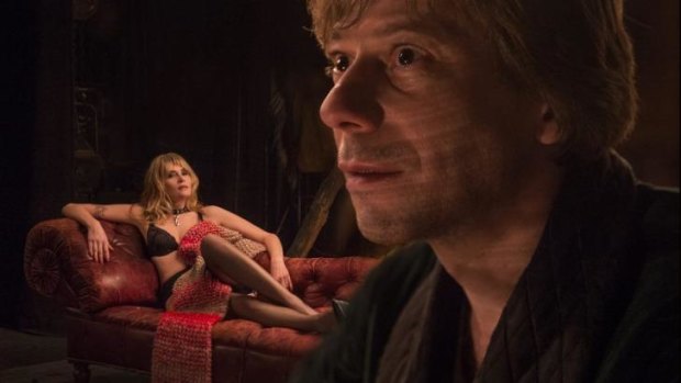 Mathieu Amalric and Emmanuelle Seigner in the film Venus in Fur