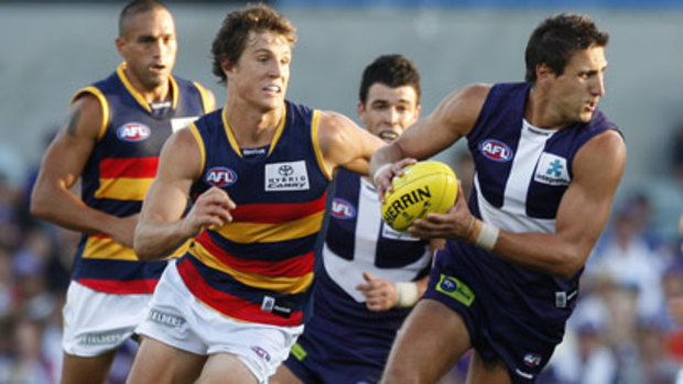 Matthew Pavlich shows his form against the Crows.