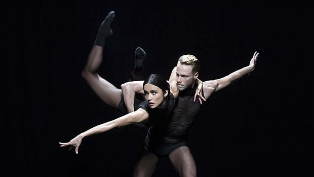 Give it a twirl: Interplay, with dancers Charmene Yap and Andrew Crawford.