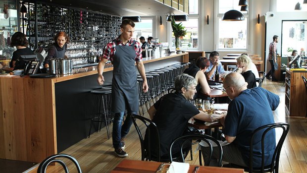 Albert St has exorcised the ghosts of bank clerks past for a smart fitout.