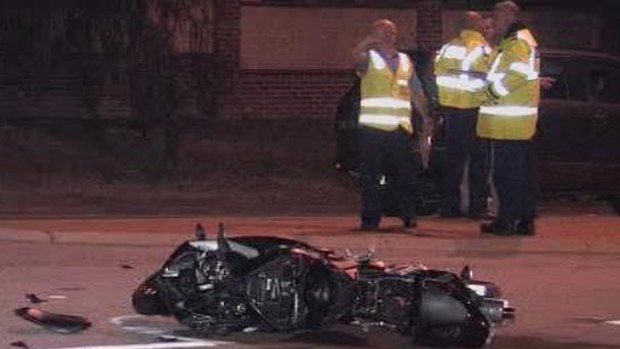 Motorcyclist who died after colliding with parked car at a booze bus identified as an L-plater believed to be speeding.