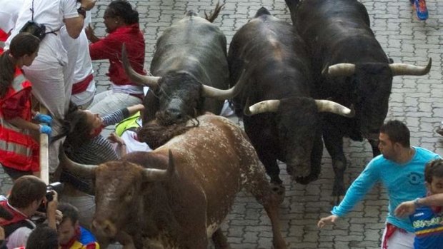 "Doing well": An Australian woman injured during the San Fermin festival is making a slow recovery at Navarra Hospital.