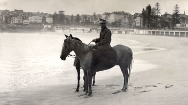 Then ... a trainer, perhaps Tommy Smith at Coogee Beach in the 1960s when beach work was common there.