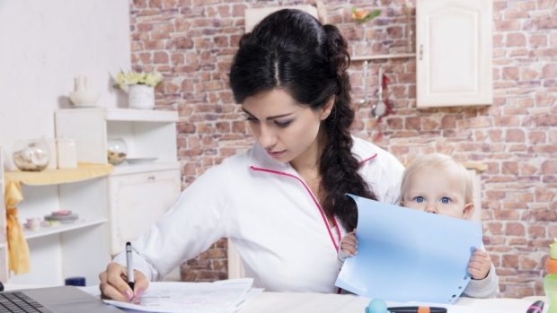 Juggling childcare and working from home can be tricky.