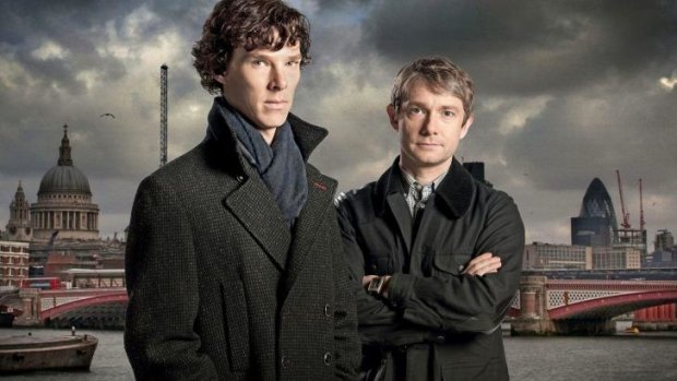 <i>Sherlock</i> has transposed the famous detective stories to modern-day London.