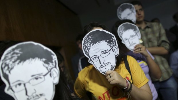 Defend your privacy: Snowden is calling on people to protect their rights online.