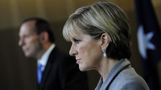 Foreign Affairs Minister Julie Bishop will represent Prime Minister Tony Abbott during Australia's first engagement with Vladimir Putin since a diplomatic row over 'shirt-fronting'.