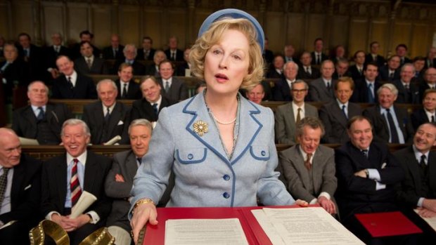 Meryl Streep is convincing in her role as Margaret Thatcher in <i>The Iron Lady</i>.