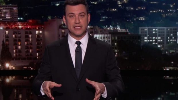 Upset: Jimmy Kimmel.