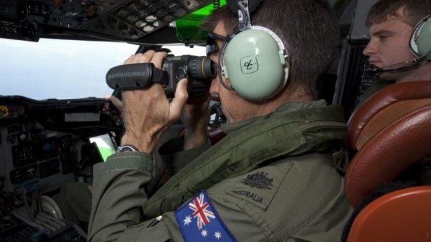 Watchful eye ... Australia has reduced its search area in the southern Indian Ocean using surveillance aircraft including RAAF AP3C Orions.