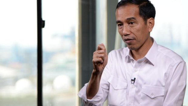 Indonesia's incoming president Joko Widodo. 