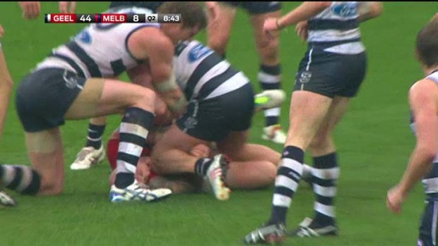 Steve Johnson has been offered a one-match ban for this incident with Nathan Jones.